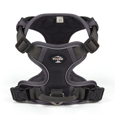 Pet Massage Chest Harness Reflective Breathable Mesh Vest Style For Small Medium And Large Dogs