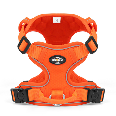 Pet Massage Chest Harness Reflective Breathable Mesh Vest Style For Small Medium And Large Dogs