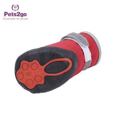 20cm TPR bottom Waterproof Dog Walking Shoes