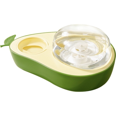 Avocado Pet Automatic Water Feeder Cat Dog Slow Food Bowl